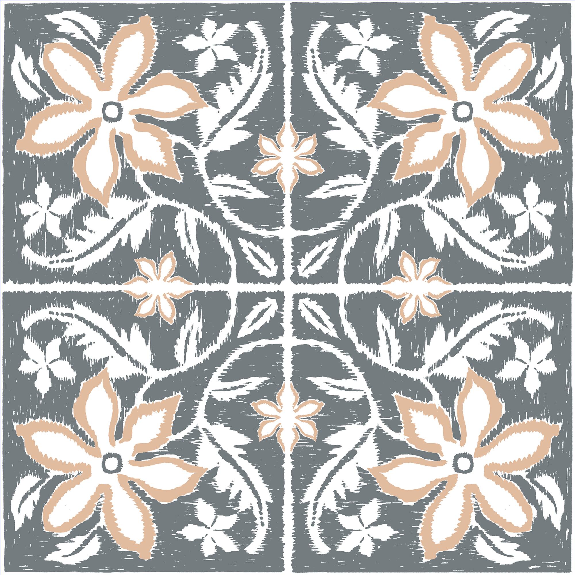 FloorPops Lillium Peel & Stick Floor Tiles